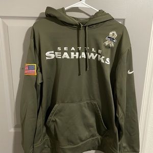 Seahawks Military Nike NFL Hoodie